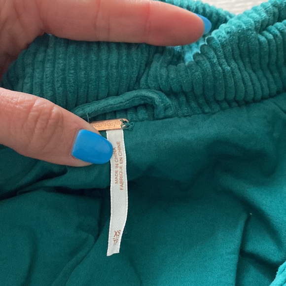 Free People corduroy oversized crop moto jacket - Picture 4 of 7